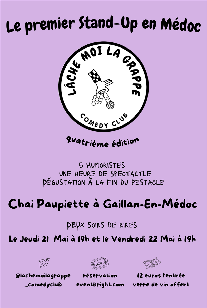 Stand-up en Médoc 4ème édition