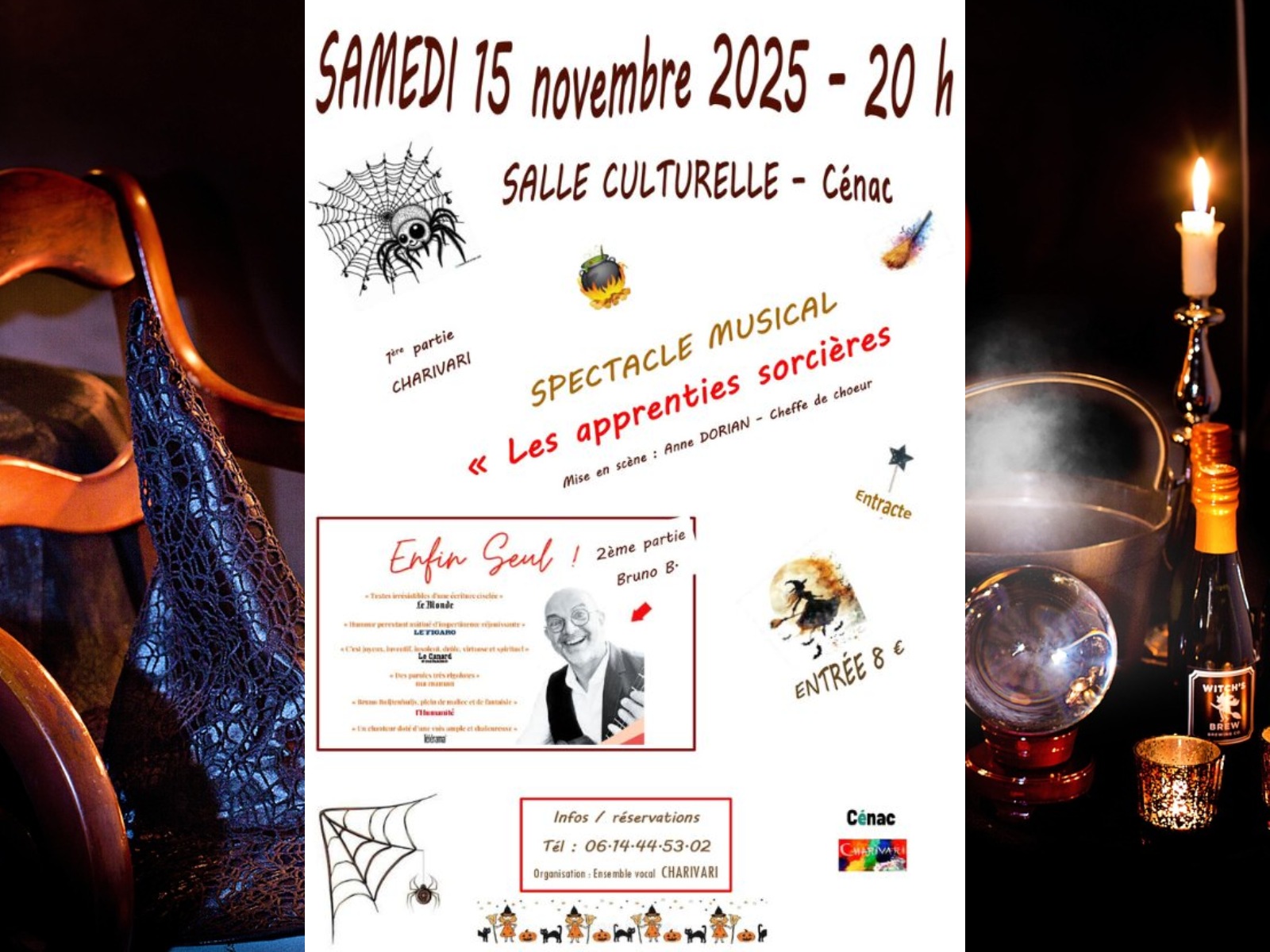 Spectacle musical "les apprenties sorcières"