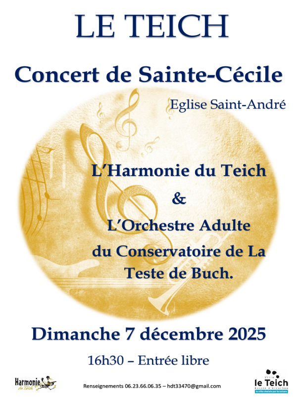Concert de Sainte- Cécile.