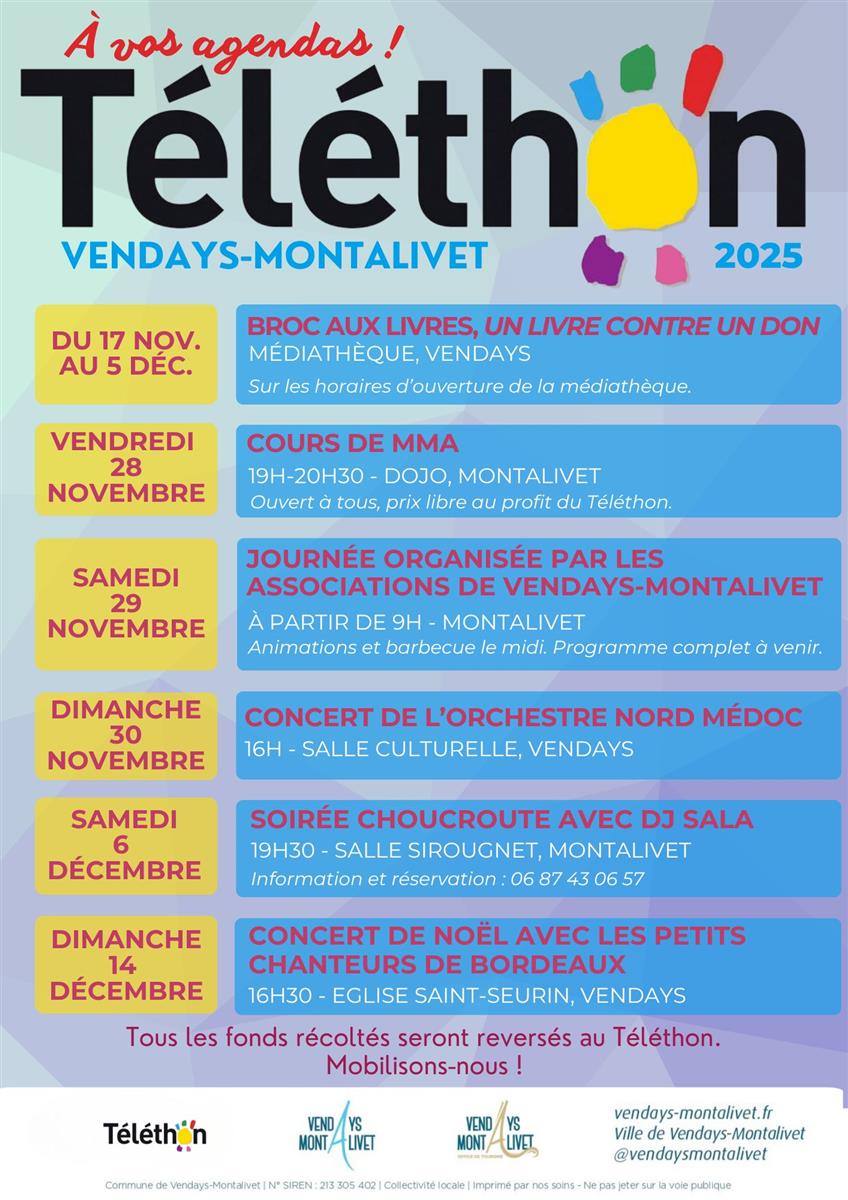 Téléthon Vendays-Montalivet