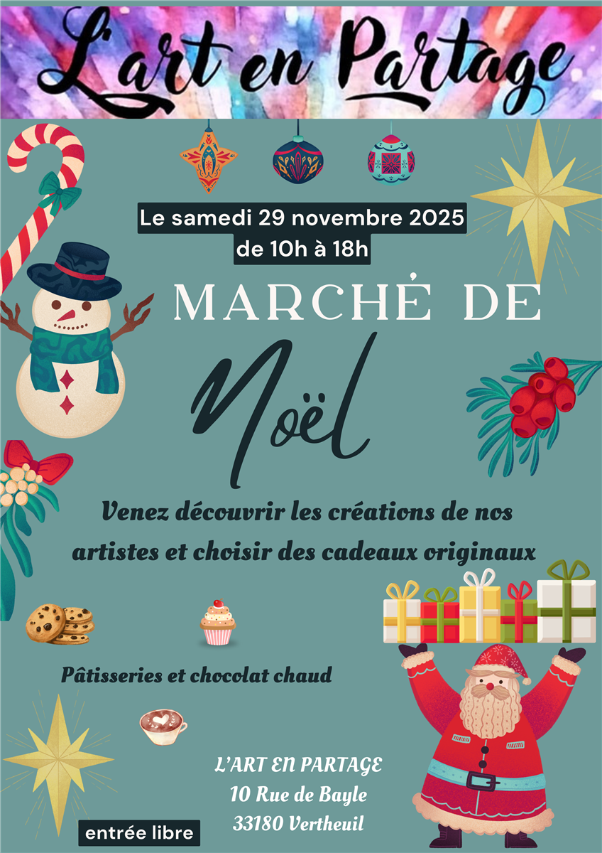 Marché de Noël à l'Art en Partage