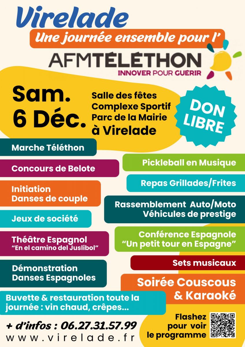 Une journée ensemble pour l'AFM Téléthon