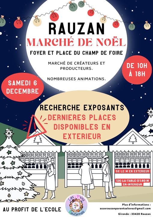 Marché de Noël à Rauzan