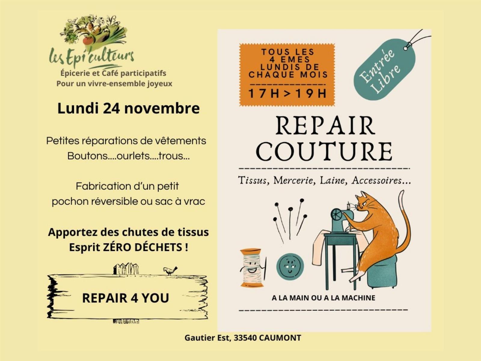 Atelier "Repair couture"