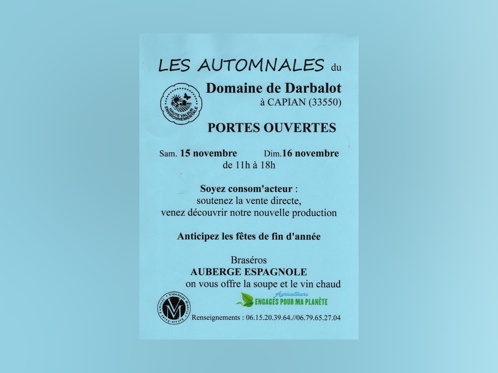 Les Automnales du Domaine de Darbalot