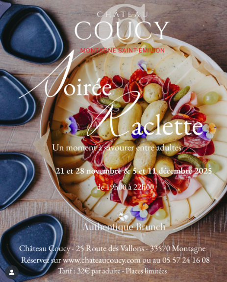 Soirée Raclette au Château Coucy avec Authenti ...