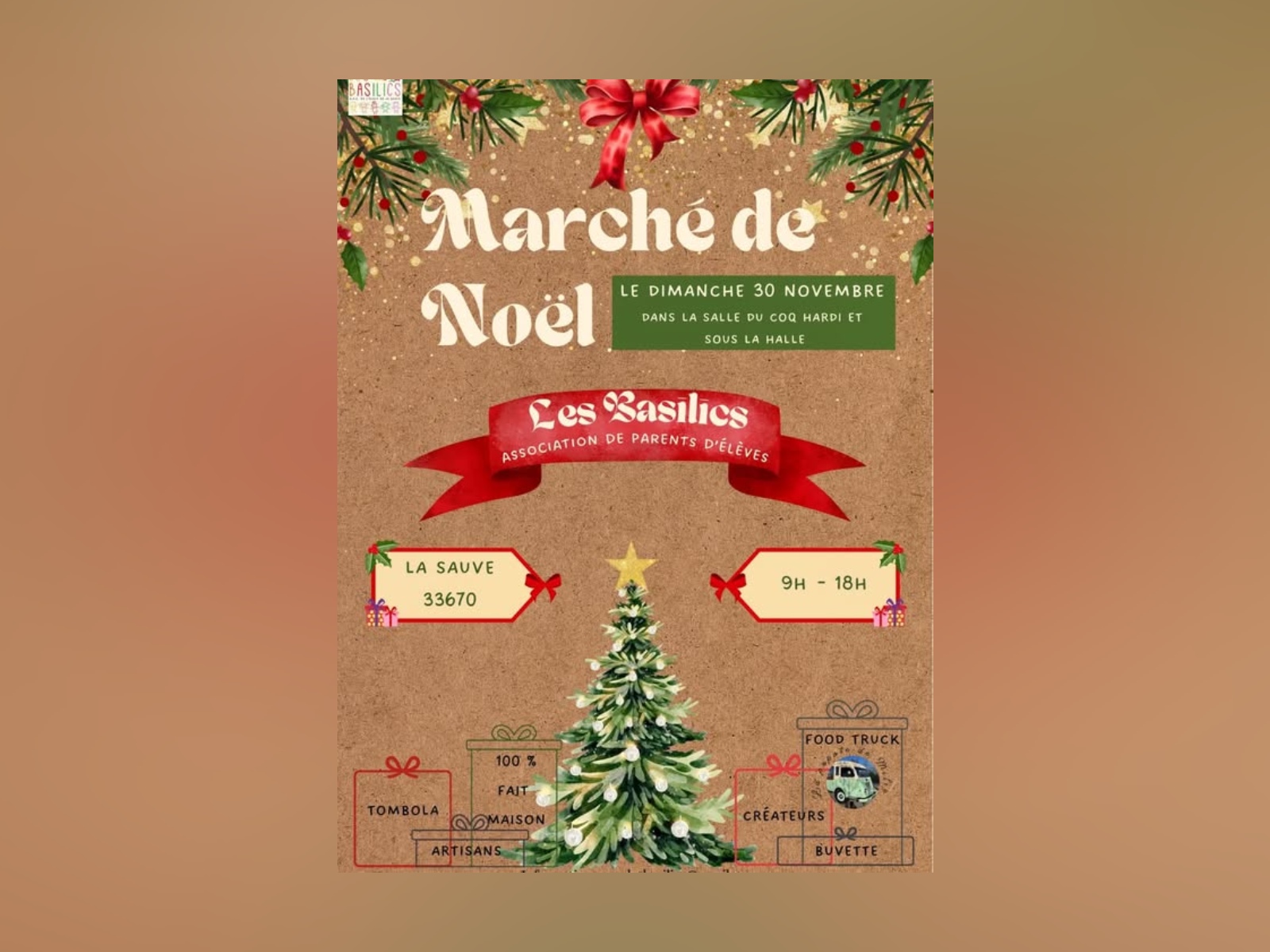 Marché de Noël de La Sauve