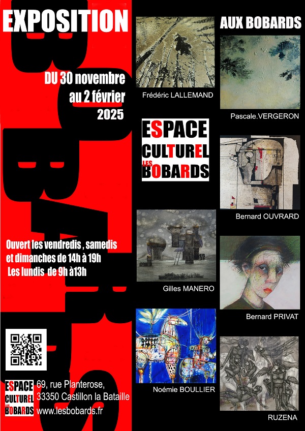 Exposition à l'espace culturel aux bobards