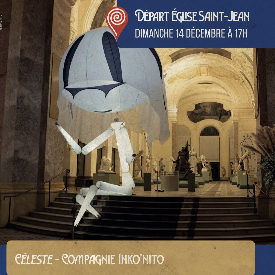 Déambulation "Céleste" - Cie Inko'nito