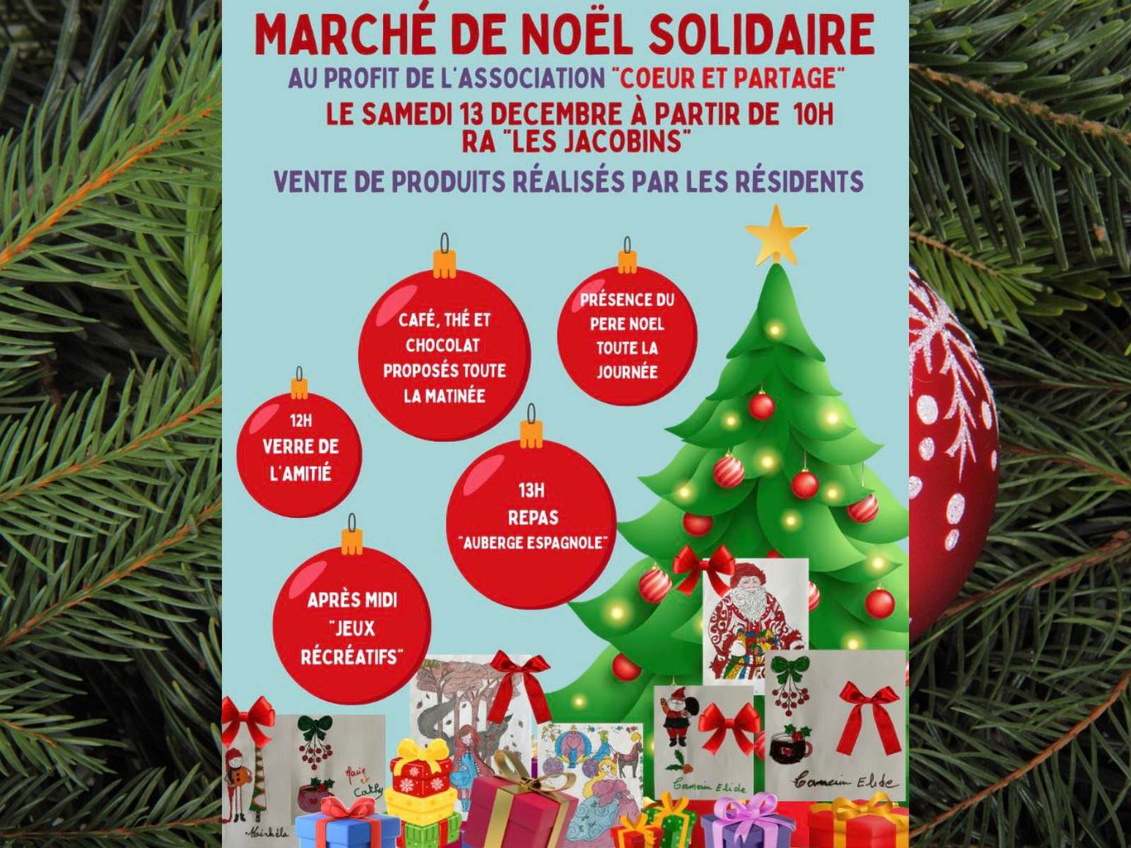 Marché de Noël de la résidence d'autonomie Les ...