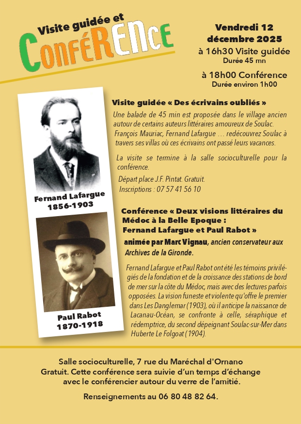 Visite guidée "Des écrivains oubliés" (gratuit ...