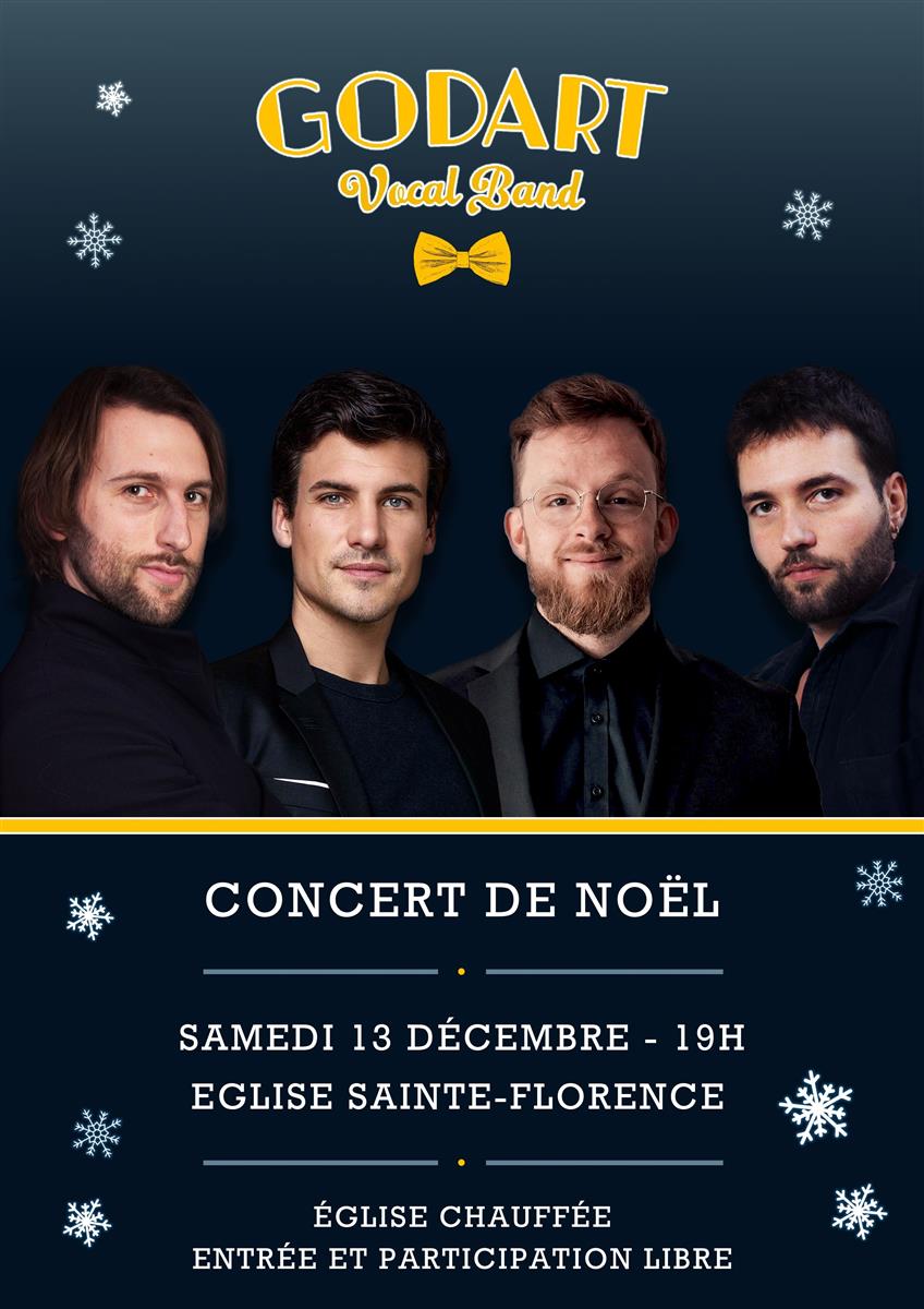 Concert de noël à l'église de Sainte-Florence