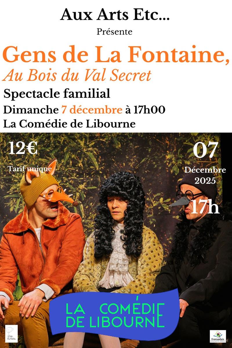 "Gens de la Fontaine au bois du Val Secret" -  ...
