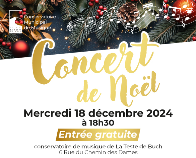 Concert de Noel du Conservatoire Municipal
