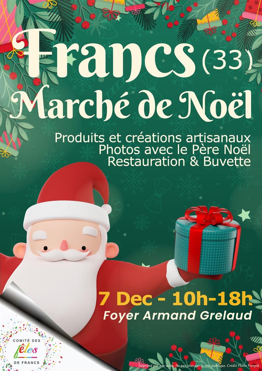 Marché de Noël à Francs