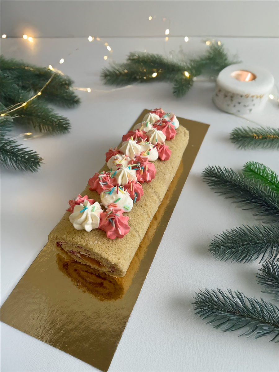 Atelier Bûche Roulée Fruits rouges en duo pare ...