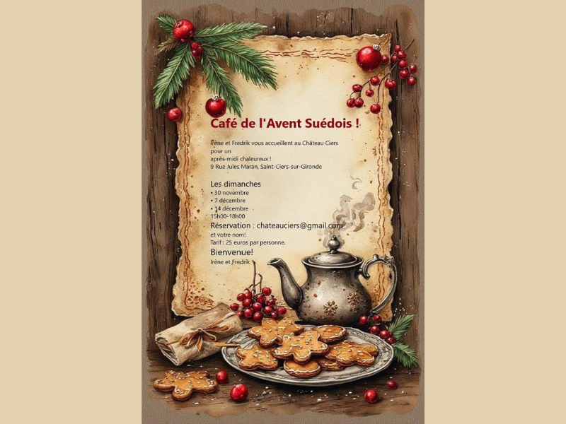 Café de l'avent suédois