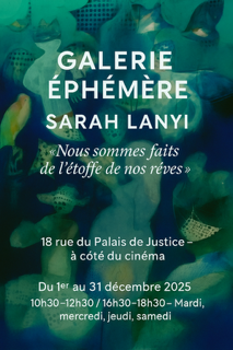 Ouverture galerie peinture éphémère