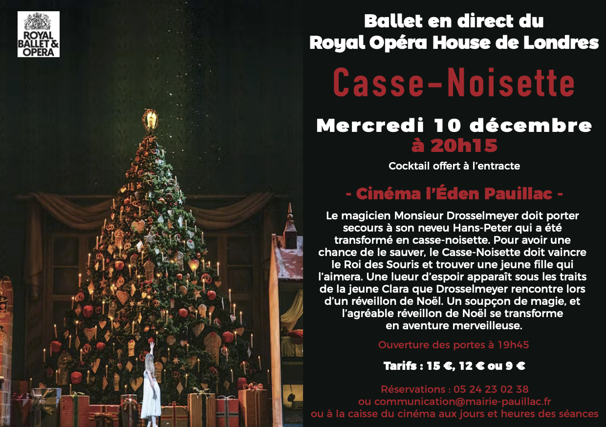 Ciné ballet "Casse-Noisette"