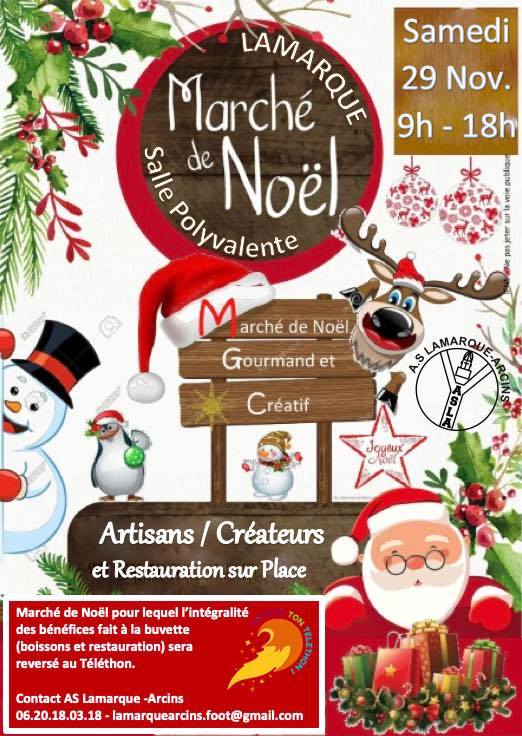 Marché de Noël à Lamarque