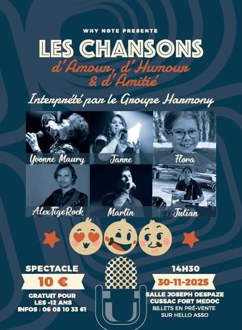 Concert par l'association Why Note de Cussac