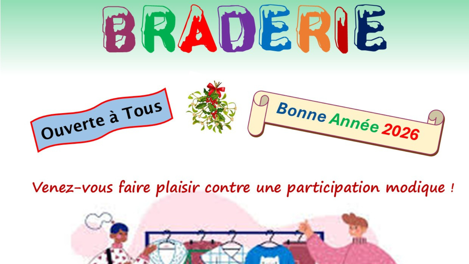 Braderie du Secours Populaire