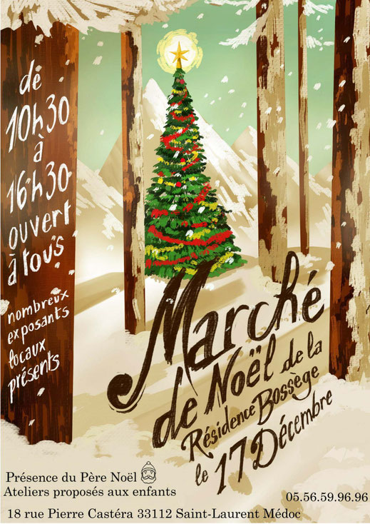 Marché de Noël de la Résidence Bossège