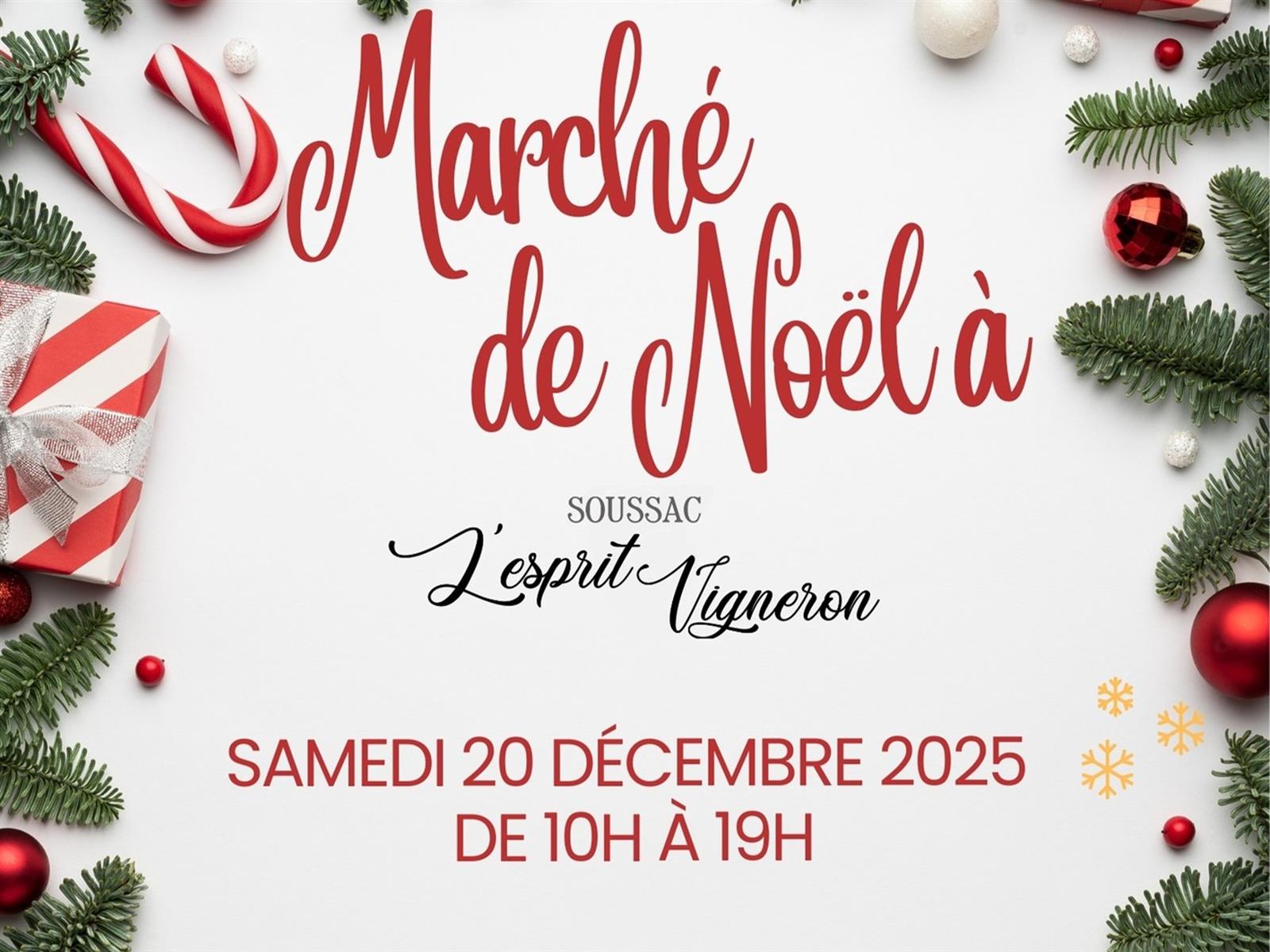 Marché de Noël à l'Esprit Vigneron