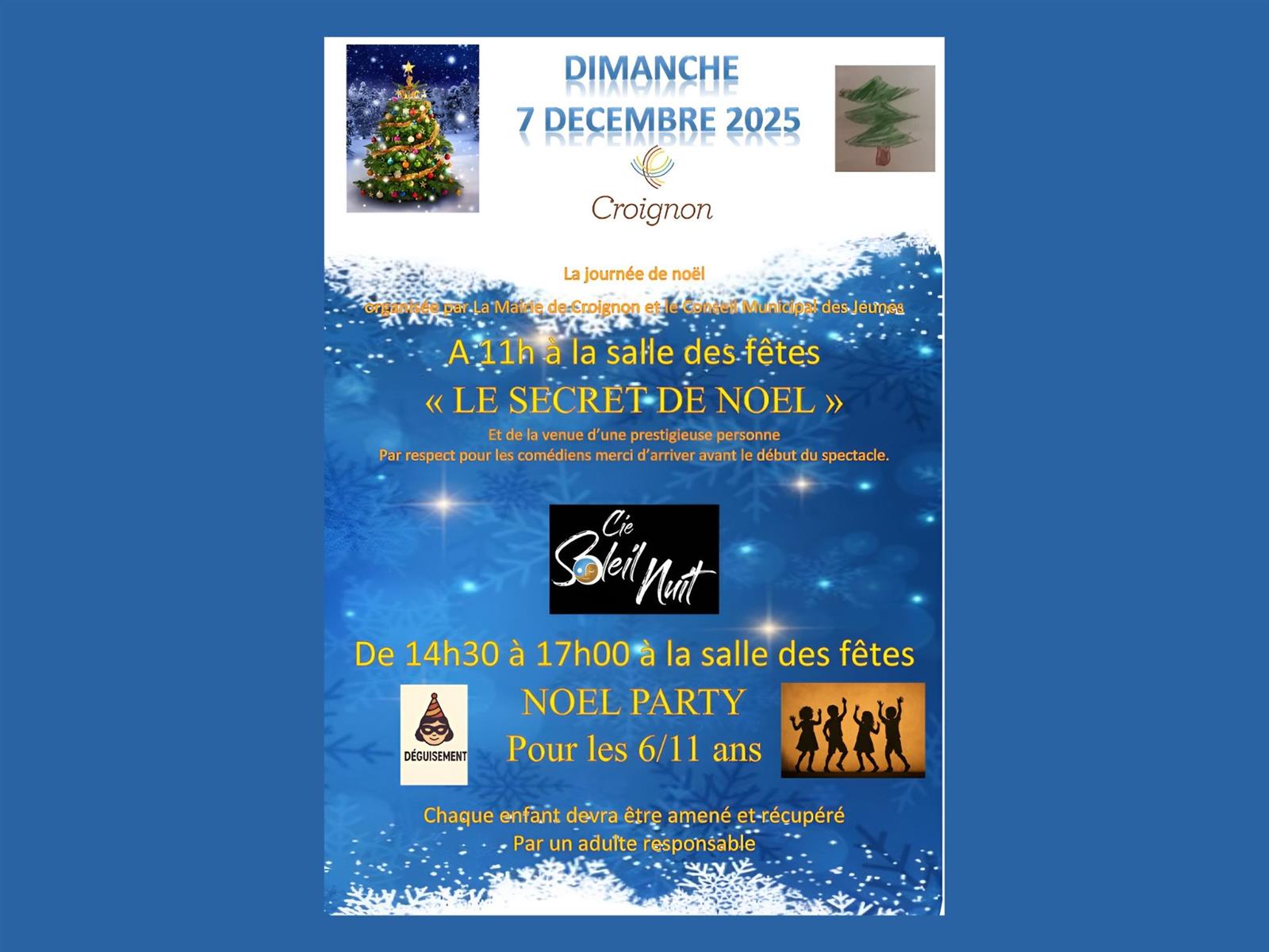 Journée de Noël à Croignon