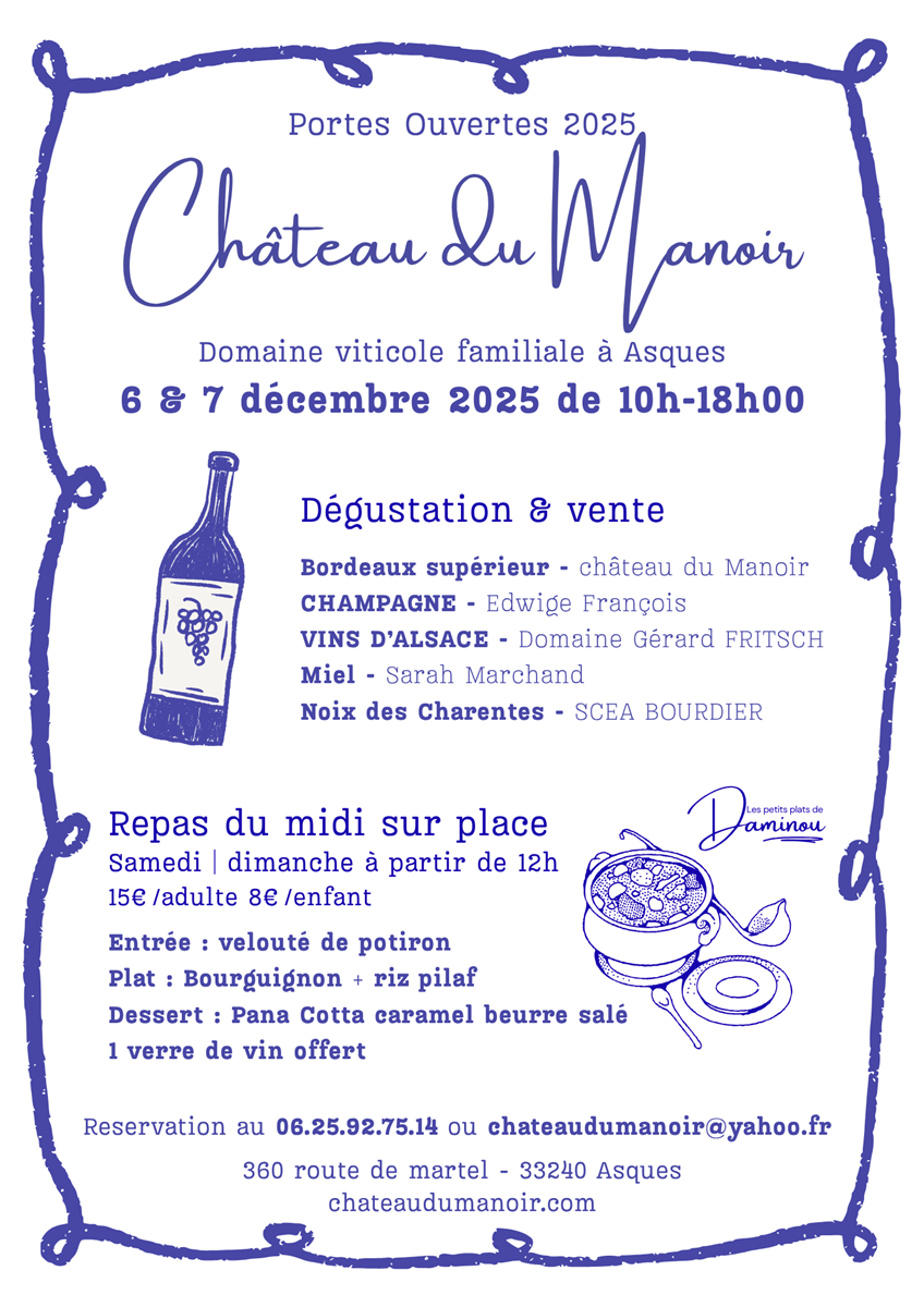 Portes Ouvertes Château du Manoir