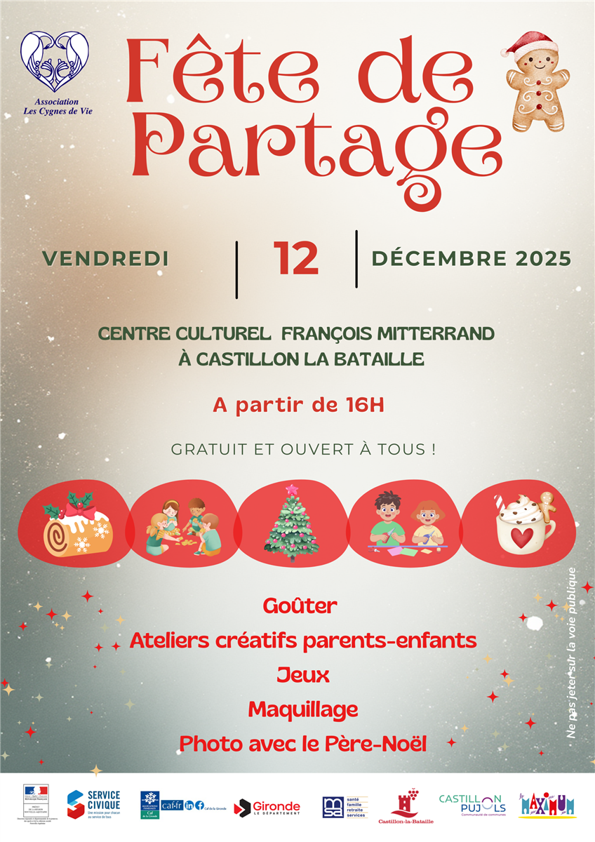 Fête du partage à Castillon-la-Bataille