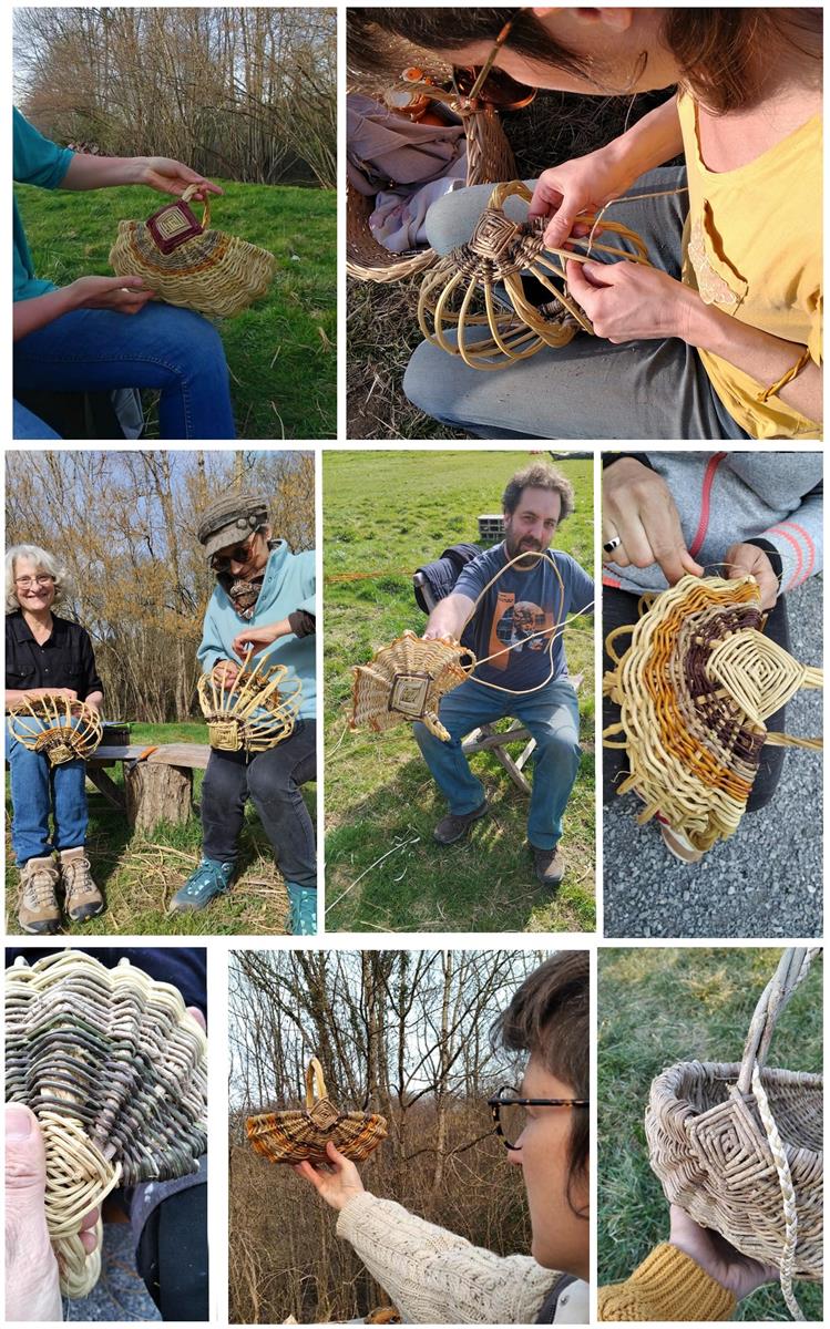 Vannerie Sauvage avec Marion Bidoret: panier e ...
