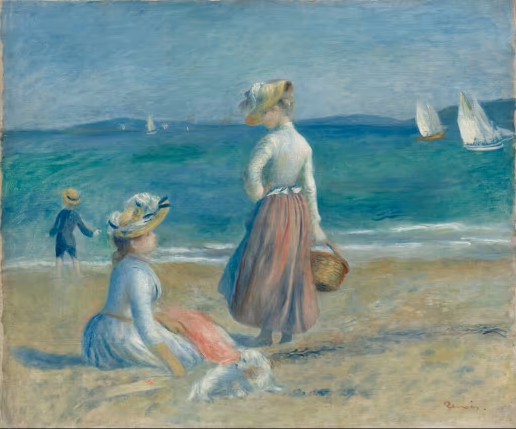 Conférence "Auguste R ... - Crédit: Figures sur la plage, Auguste Renoir, 1890, The Metropolitan Museum of Art, New | CC BY-NC-ND 4.0