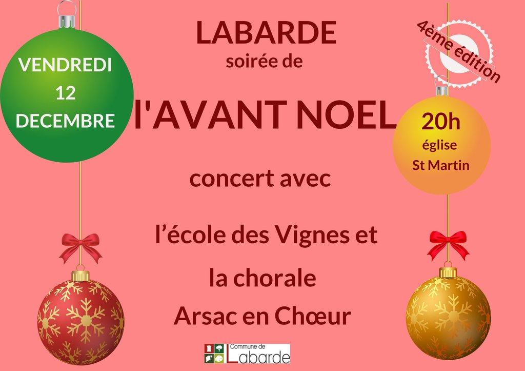 Soirée de l'Avant Noël