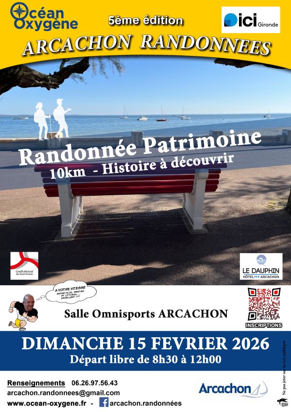 Arcachon randonnée patrimoine : 5 ème édition