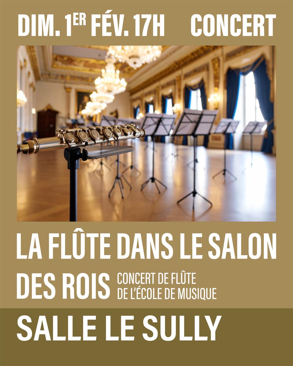 Concert – La flûte dans le salon des rois