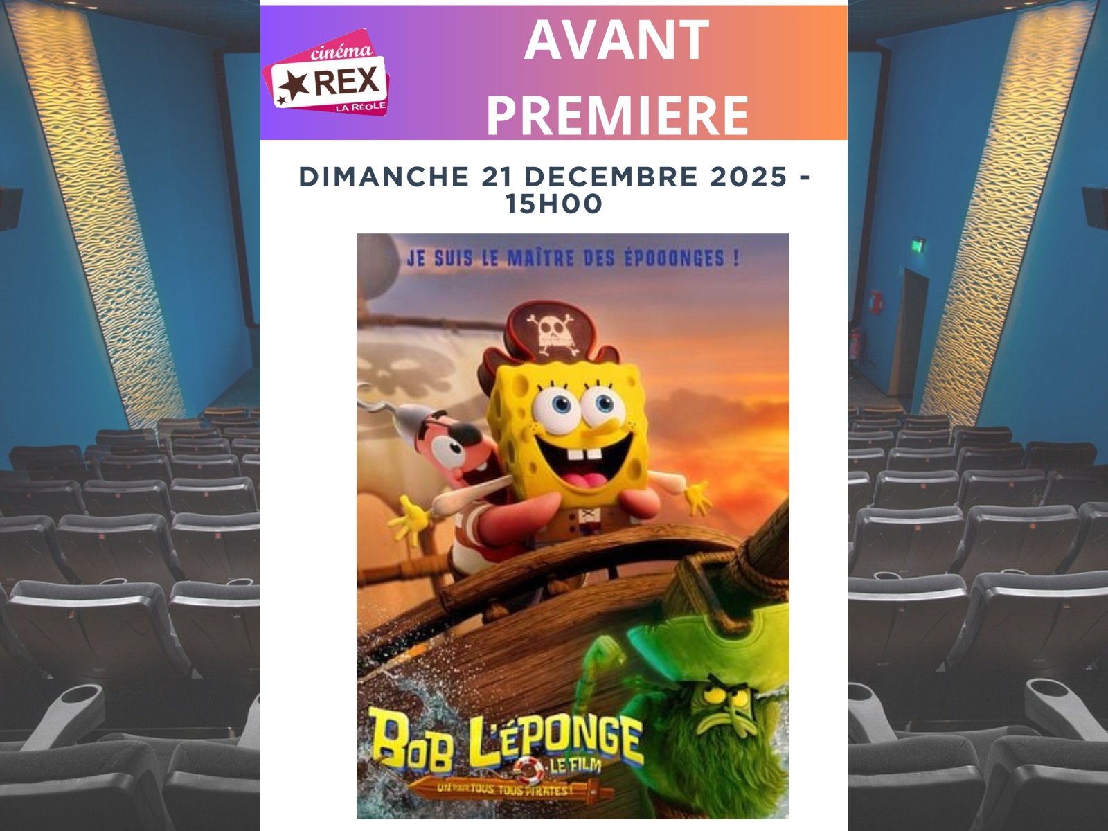 Avant première - Bob l'éponge