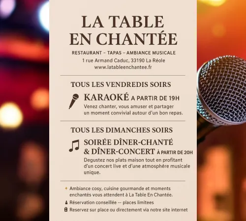 Soirée karaoké