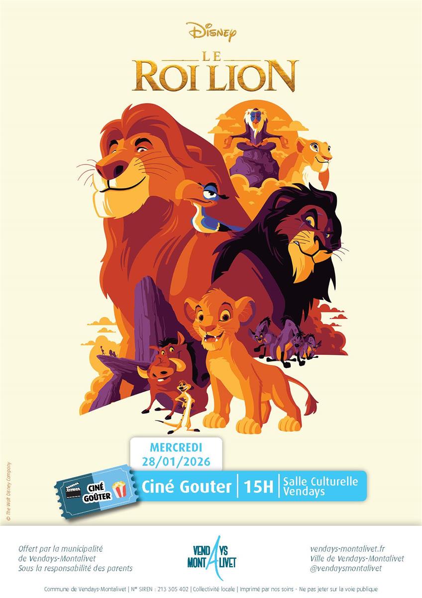 Ciné Goûter ; "Le Roi Lion"