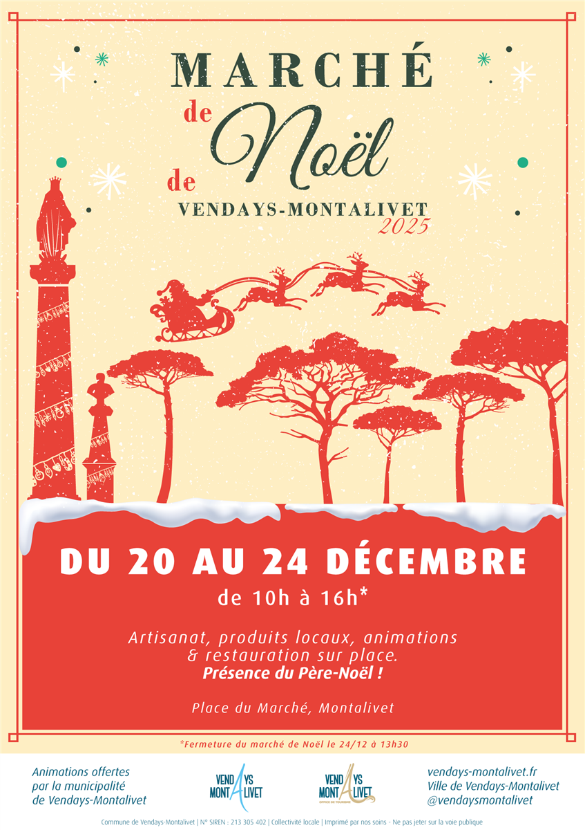 Programme du Marché de Noël