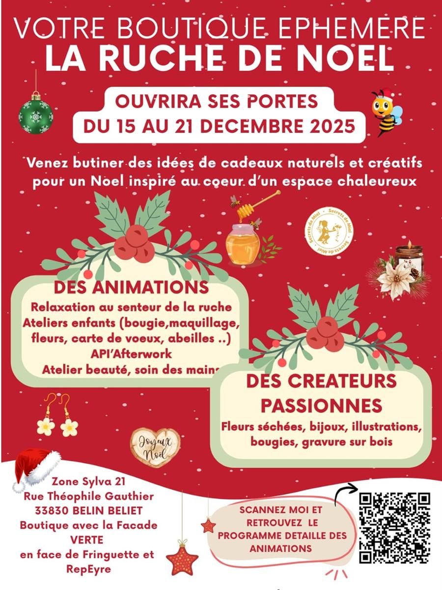 La Ruche de Noël – Boutique éphémère
