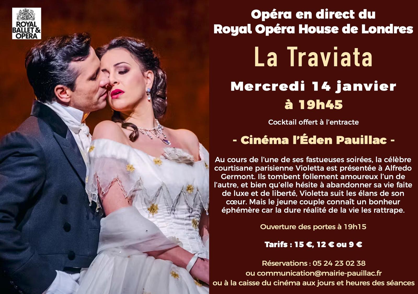 Ciné opéra "La Traviata"