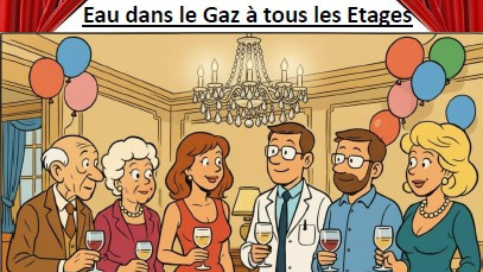 Théâtre : Eau dans le gaz à tous les étages