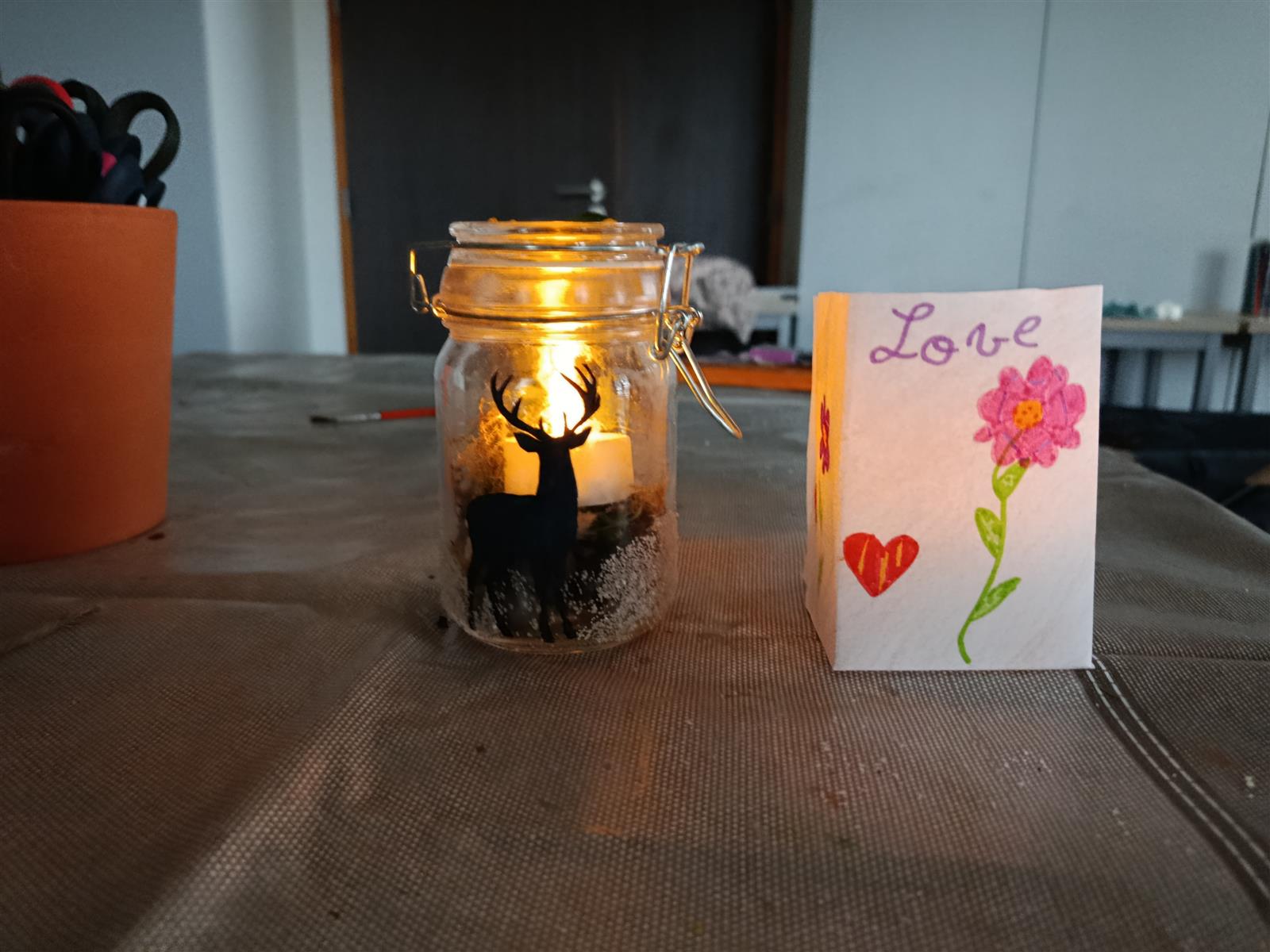 Atelier créatif Lanterne d'automne