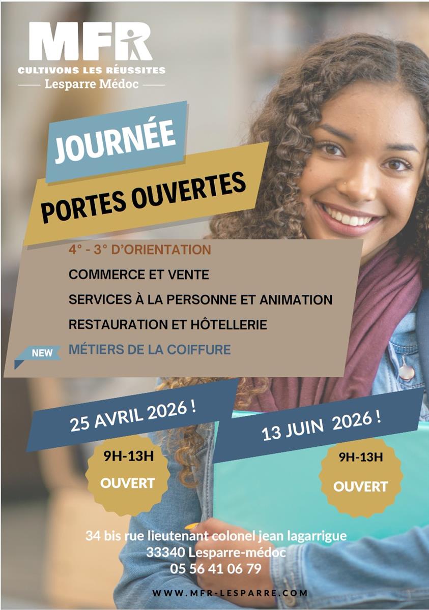 Portes Ouvertes MFR Lesparre