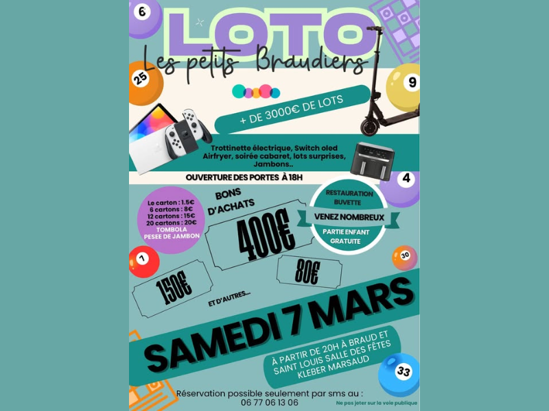 Loto des petits Braudiers