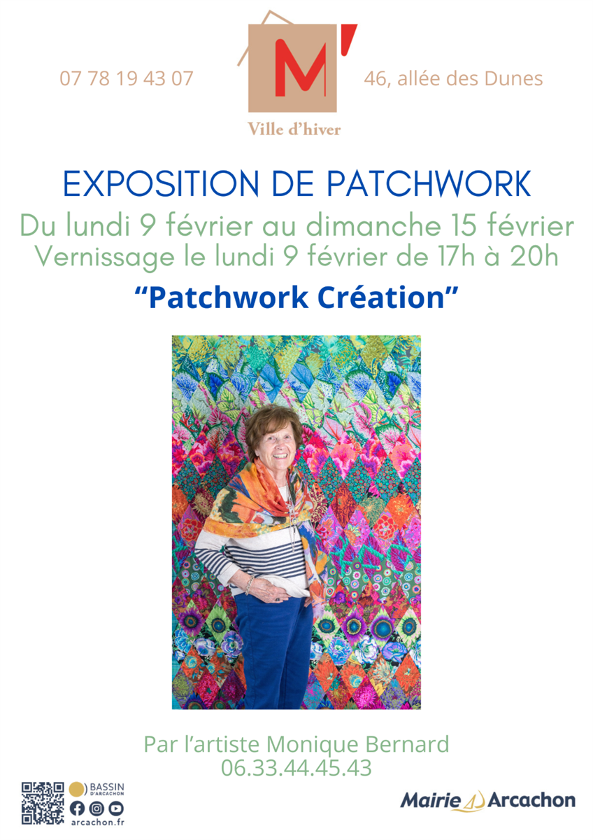 Exposition "Patchwork Création" - M' La Ville  ...