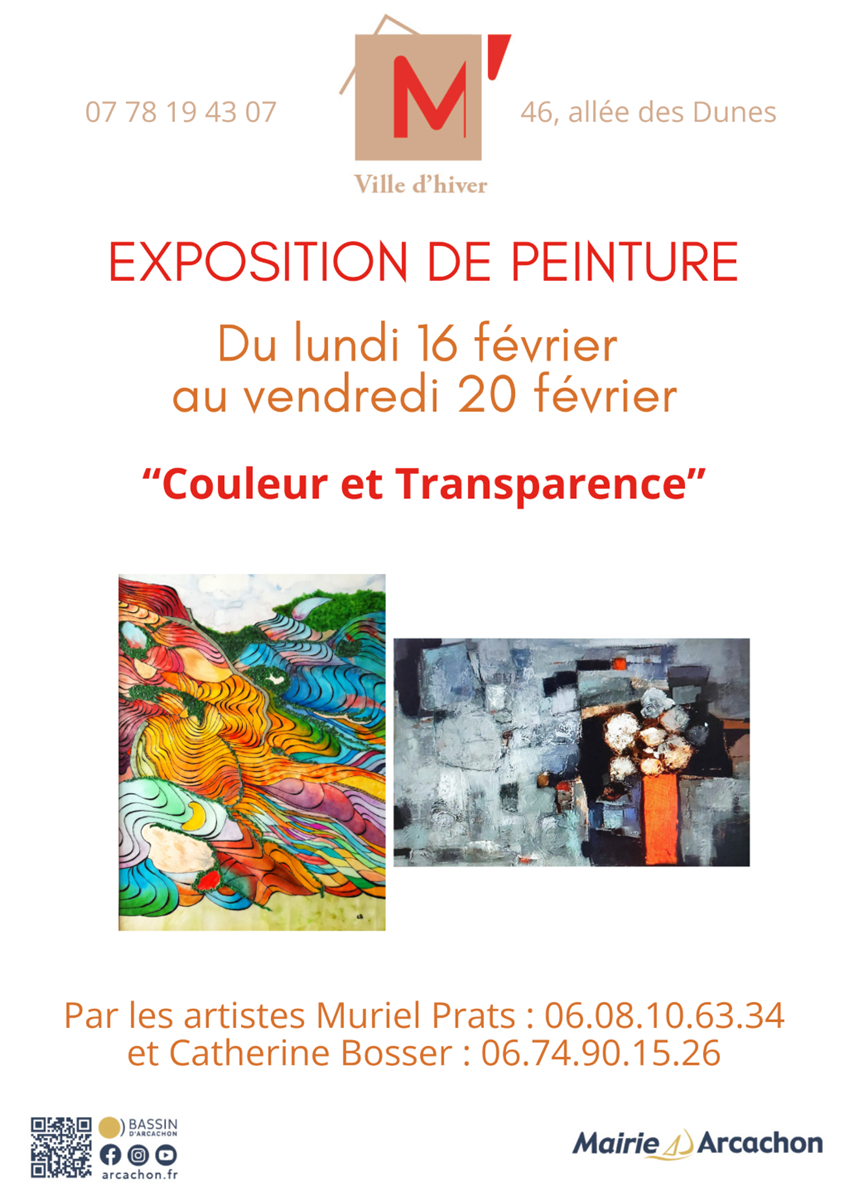 Exposition "Couleurs et Transparences" - M' La ...
