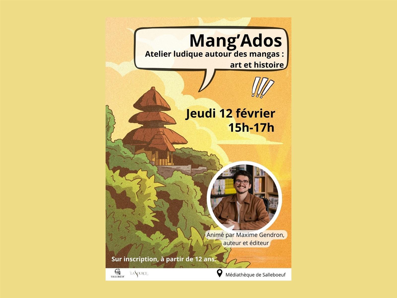 Mang'Ados : atelier ludique autour du manga
