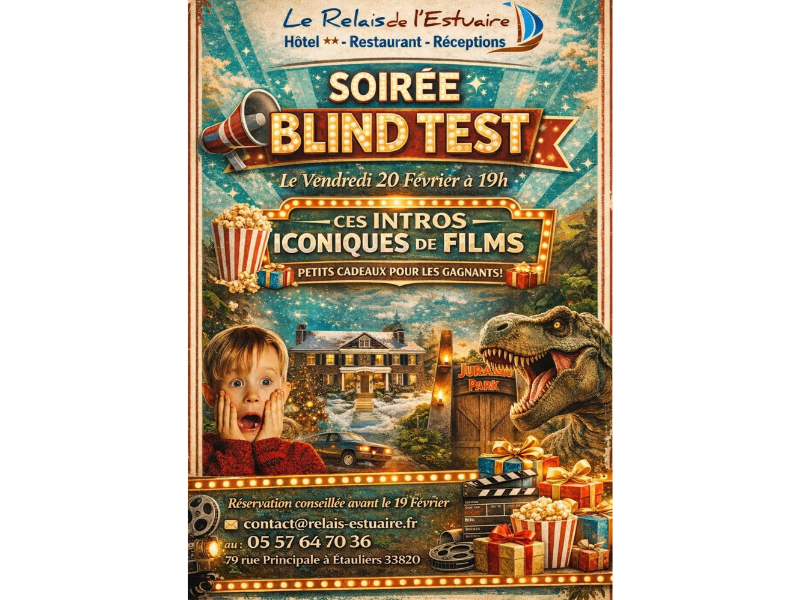 Soirée Blind Test au relais de l'estuaire